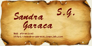 Sandra Garača vizit kartica